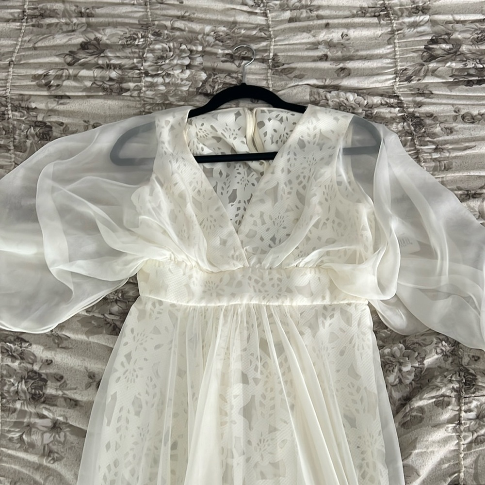 Never worn Lotus Threads romper gown